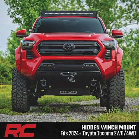 Rough Country Hidden Winch Kit for Toyota Tacoma (2024-2025) for Reliable Off-Road Recovery in Saudi Arabia