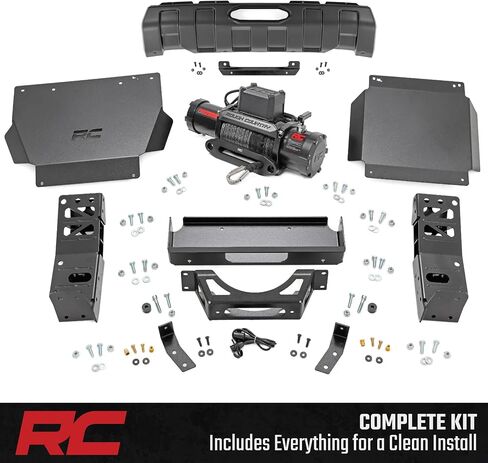 Rough Country Hidden Winch Kit for Toyota Tacoma (2024-2025) for Reliable Off-Road Recovery in Saudi Arabia