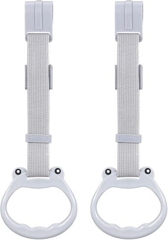 Toyvian 2 Pcs Baby Playpen Pull up Rings Adjustable Toddler Walking Assistant Handles Soft Plastic Safety Gate Accessories for Infant Bed Support in Saudi Arabia