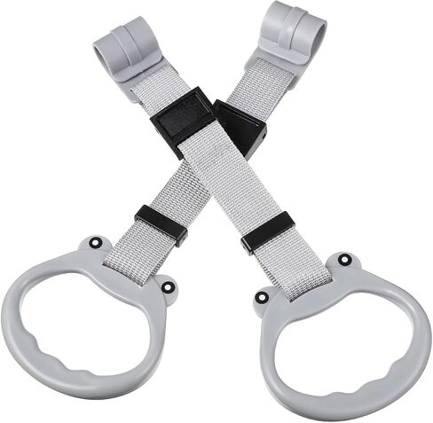 Toyvian 2 Pcs Baby Playpen Pull up Rings Adjustable Toddler Walking Assistant Handles Soft Plastic Safety Gate Accessories for Infant Bed Support in Saudi Arabia