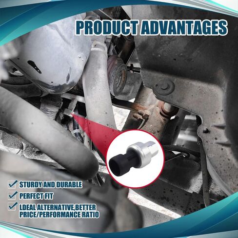 استبدال مفتاح مستشعر ضغط التيار المتردد OEM#1551343 13587668، مفتاح مستشعر الضغط العالي للتيار المتردد، مستشعر ضغط مبرد تكييف الهواء، مفتاح ضغط التيار المتردد مناسب لبويك بونتياك ايسوزو in Saudi Arabia