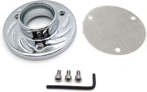 HTTMT MT272-003- 2000-2005 ATV طرف عادم كاتم صوت مخرج طاقة كروم مصقول متوافق مع Txr450R in Saudi Arabia