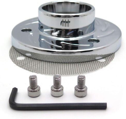 HTTMT MT272-003- 2000-2005 ATV طرف عادم كاتم صوت مخرج طاقة كروم مصقول متوافق مع Txr450R in Saudi Arabia