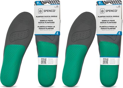 نعل داخلي من Spenco Plantar Fascia، مقاس مناسب للسيدات 5-11 in Saudi Arabia