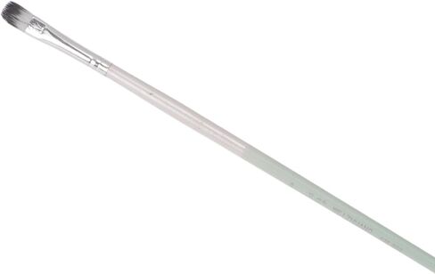 Generic 1 Pcs Brush for Painting Round Watercolor Brush Nylon Bristles with Copper Ferrule and Wooden Handle Light Green 11.4 Inch in Saudi Arabia