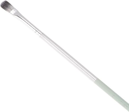 Generic 1Pcs Brush for Painting Round Watercolor Brush Nylon Bristles with Copper Ferrule and Wooden Handle Light Green 11.4 Inch in Saudi Arabia