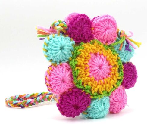 4M: Easy-to-Do Crochet - DIY Knitting Craft Kit, Learn 3 Yarn Work Projects, Create Coasters-Mini Bag-Placemat, All-in-1 Set, Beginners & Kids Ages 8+ in Saudi Arabia