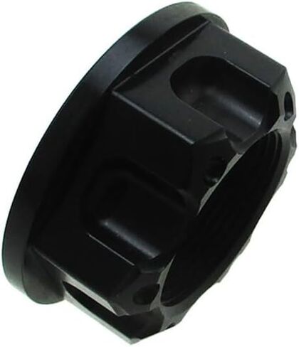 Aluminum Steering Stem Nut For CRF50 XR50 KLX110 Pit Dirt Bike Parts (Black) in Saudi Arabia