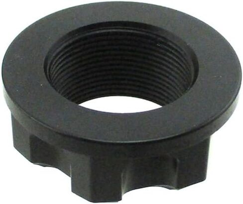 Aluminum Steering Stem Nut For CRF50 XR50 KLX110 Pit Dirt Bike Parts (Black) in Saudi Arabia