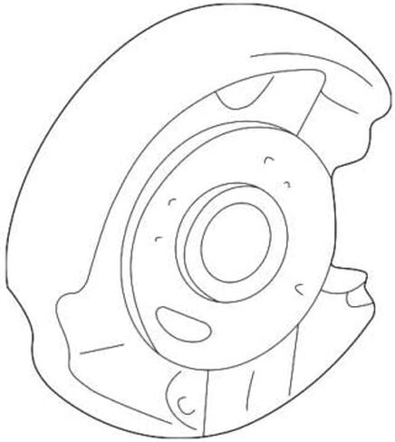 Mercedes-Benz 210 420 14 44, Parking Brake Backing Plate in Saudi Arabia