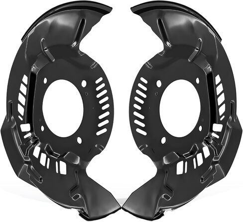 2Pcs 47703-0C031 47704-0C031 Brake Dust Shield Cover Front Left & Right Side, Brake Backing Plate Fit for Toyota Sequoia 2008-2022 for Tundra 2007-2021 in Saudi Arabia