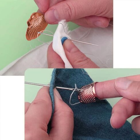 Premium Colorful Sewing Thimbles – Copper M-Size Tool for Enhanced Sewing Tool Set Experience in Saudi Arabia