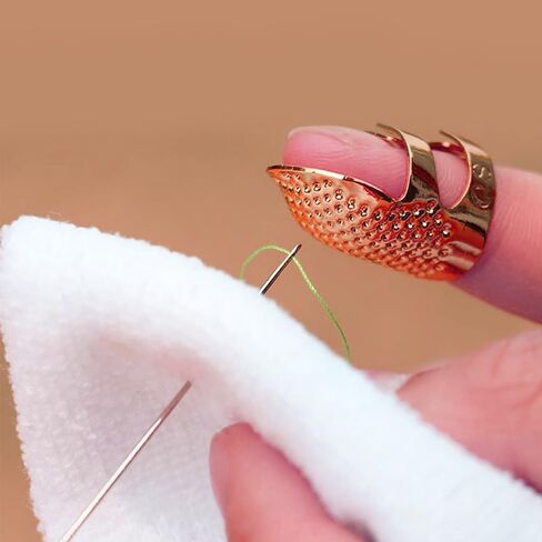 Premium Colorful Sewing Thimbles – Copper M-Size Tool for Enhanced Sewing Tool Set Experience in Saudi Arabia