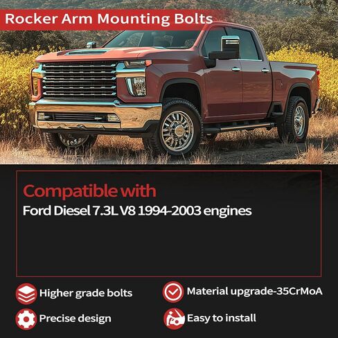OEM Rocker Arm Mounting Bolts Fits Ford Diesel 7.3L V8 1994-2003 engines 2pcs in Saudi Arabia