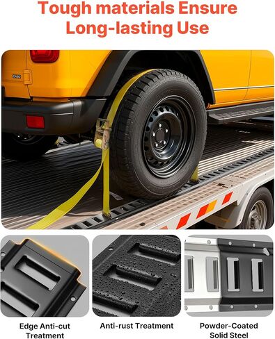 مجموعة السكك الحديدية VEVOR E-Track Tie-Down، 6 عبوات من قضبان المسار E بطول 5 أقدام، 26 قطعة تتضمن شريطين بسقاطة و6 حلقات دائرية و6 حلقات ربط مع حلقة على شكل حرف D و12 غطاء طرفي، مناسبة للدراجات النارية لمقطورات الكراجات in Saudi Arabia