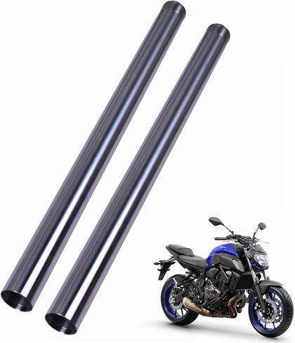 2x Brake Suspension Fork Inner Tubes Compatible with Yamaha MT-07 (2014-2022), FZ07 (2015-2017), XSR700 (2018-2023) & MTM690 (2016-2020) in Saudi Arabia