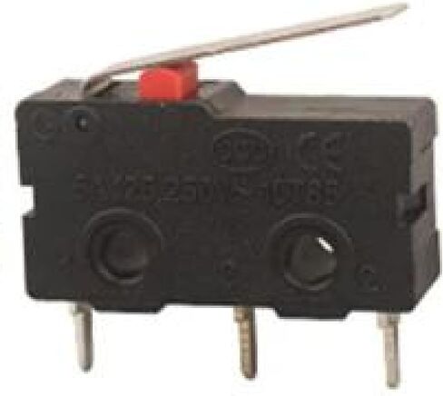 Micro Switch with Roller Arc Lever, 10 Pack, 5A 250VAC, KW11-3Z, 2/3 Pin NO/NC Mini Limit Switch for Circuit Control (KW11-3Z-B-2) in Saudi Arabia