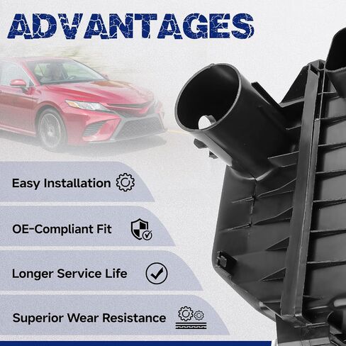 Engine Air Cleaner Filter Box Housing, Fit for Toyota Camry Hybrid 2018-2023, Avalon Hybrid 2019-2022, RAV4 Hybrid 2019-2023, RAV4 Prime Hybrid, Venza Hybrid, OE 17700F0020, 17705F0230 in Saudi Arabia
