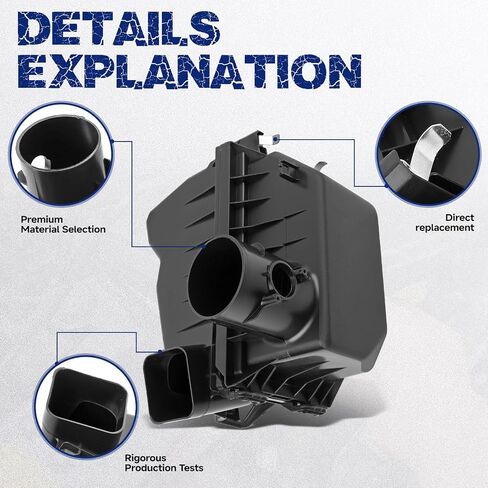 Engine Air Cleaner Filter Box Housing, Fit for Toyota Camry Hybrid 2018-2023, Avalon Hybrid 2019-2022, RAV4 Hybrid 2019-2023, RAV4 Prime Hybrid, Venza Hybrid, OE 17700F0020, 17705F0230 in Saudi Arabia