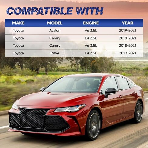 غطاء صندوق مرشح منقي هواء المحرك، مناسب لسيارة Toyota Camry 2018-2021، مناسب لـ RAV4 2019-2021، مناسب لـ Avalon 2019-2021، OE 17700F0010 in Saudi Arabia