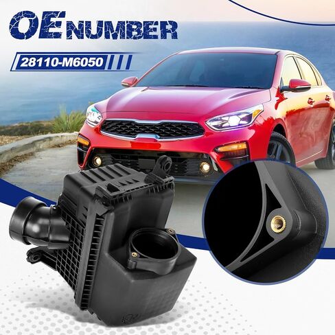 Engine Air Cleaner Filter Box Housing, Fit for Hyundai Elantra 2019-2020, Fit for Kia Forte 2019-2024, Fit for Kia Forte5 2020-2024, L4 2.0L, OE 28110-M6050, 28110M6050 in Saudi Arabia