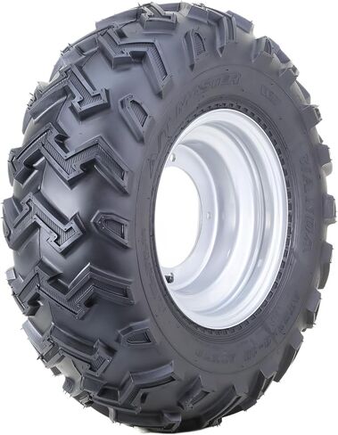 إطار وعجلة WANDA 22X8-10 ATV 22X8X10 مع 4 عروات على 156 مم PCD 2+3 حافة عجلة فضية أوفست 10103 in Kuwait