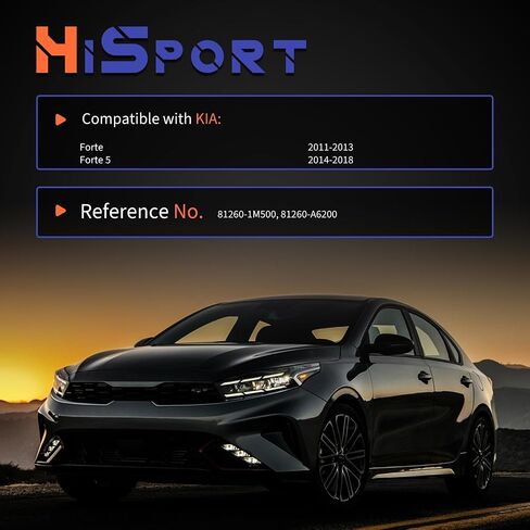 HiSport Rear Trunk Tailgate Rear Door Switch - Compatible with Kia Forte Forte5 Replaces 81260-1M500 81260-A6200 in Saudi Arabia