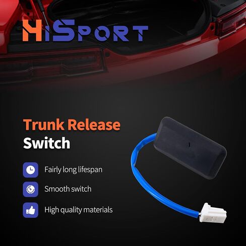 HiSport Rear Tailgate Handle Release Trunk Switch - Compatible with Kia Optima Forte Cadenza Optima Hybrid Replaces 81260-2G000 812602G000 in Saudi Arabia
