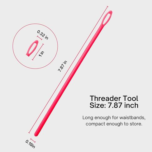 Drawstring Replacement Cord with Aglets – 53 Inch Poly Cotton Drawstring Cord for Hoodies, Sweatpants, Pants & Shorts | Long Draw String for Men’s Clothing | 9 Pack Replacement Kit with Threader Tool in Saudi Arabia