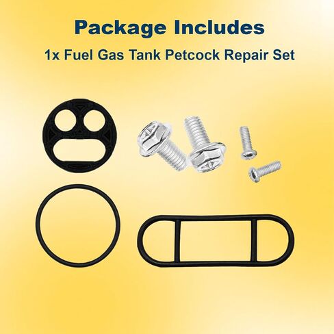 Fuel Valve Repair Kit Compatible with Yamaha PW80 Y-Zinger YZ80 YZ85 Suzuki DR250 DR350 Kawasaki KLX250R Replace# 18-2727V in Saudi Arabia