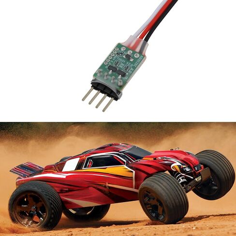 2 قطعة 4Pin-JR RC LED ضوء المصباح تحكم LED سلك مضيء لنموذج السيارة in Kuwait