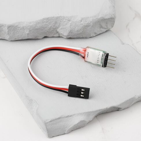 2 قطعة 4Pin-JR RC LED ضوء المصباح تحكم LED سلك مضيء لنموذج السيارة in Kuwait