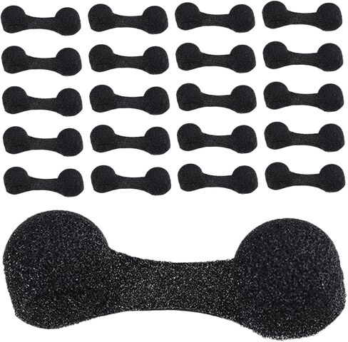 100pcs Nose Filters Washable Sponge Nose Plugs for Spray Tanning Dust Protection Smog Breathable Comfortable Design for Unisex Shaped Frame in Saudi Arabia