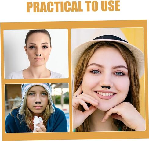 100pcs Nose Filters Washable Sponge Nose Plugs for Spray Tanning Dust Protection Smog Breathable Comfortable Design for Unisex Shaped Frame in Saudi Arabia