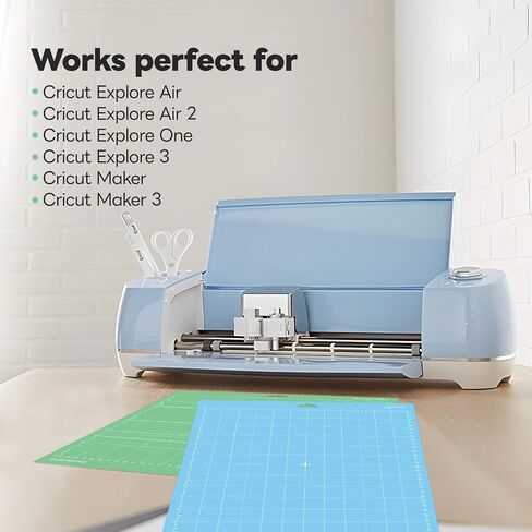 Cutting Mat for Cricut,12x12 inch 4 Pack Variety Cutting Mats (LightGrip,StandardGrip,StrongGrip,FabricGrip) Replacement Accessories for Cricut Maker 3/Maker/Explore 3/Air 2/Air/One in Saudi Arabia