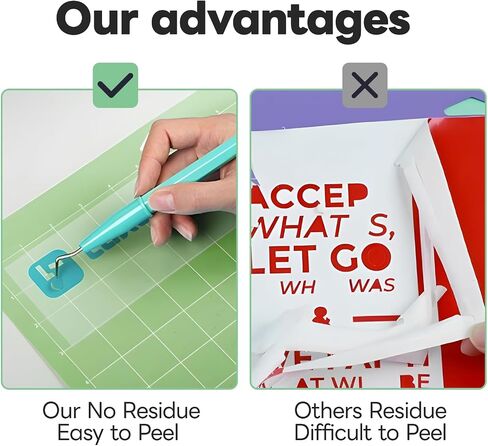 Cutting Mat for Cricut,12x12 inch 4 Pack Variety Cutting Mats (LightGrip,StandardGrip,StrongGrip,FabricGrip) Replacement Accessories for Cricut Maker 3/Maker/Explore 3/Air 2/Air/One in Saudi Arabia