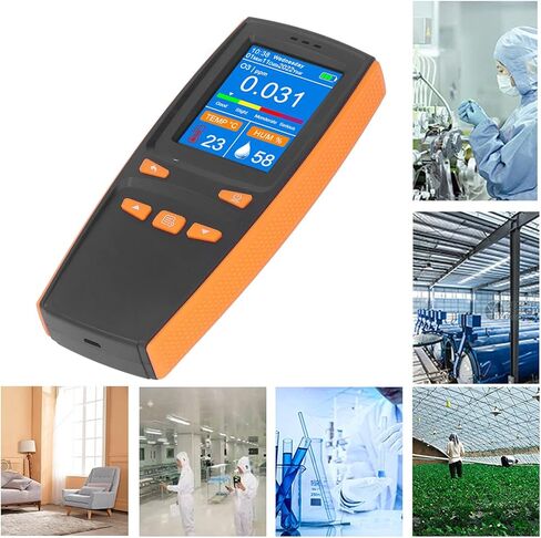 WALFRONT Gas Detector Intelligent O3 Detector Analyzer Handheld Tester Meter Air Detector 2.8 Inch LCD 320 x 240 Pixels in Saudi Arabia
