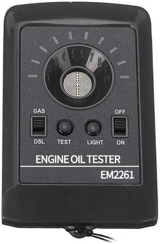 Eujgoov High Accuracy Digital Oil Quality Detector, Gas Fluid Analyzer for Engine with Calibration Function, Oil Safety Inspection, and Easy Carry Design (Black) in Saudi Arabia