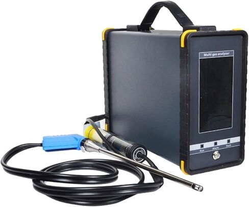 Gas Detectors, NOx CO2 CO O2 SO2 Desiccant Type Multi-Gas Analyzer, Cement Kiln Smoke Gas Detector(NH3:0-100PPM 0-1000PPM) in Kuwait