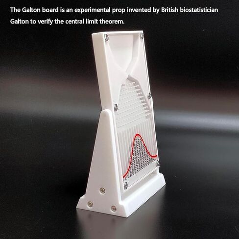 TsoLay 12 * 18cm Galton Board Experiment Model, Desk Galton Board with Bell Curve, Effective Statistical Law Demonstration, Enhance Learning, for Physics Lab Teaching and Random Distribution Learning in Saudi Arabia