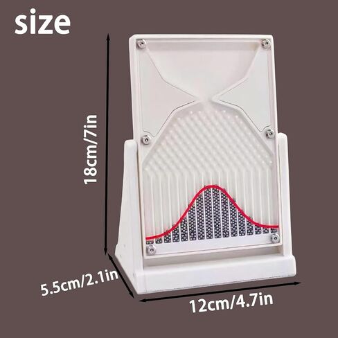 TsoLay 12 * 18cm Galton Board Experiment Model, Desk Galton Board with Bell Curve, Effective Statistical Law Demonstration, Enhance Learning, for Physics Lab Teaching and Random Distribution Learning in Saudi Arabia
