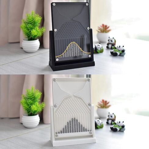 TsoLay 12 * 18cm Galton Board Experiment Model, Desk Galton Board with Bell Curve, Effective Statistical Law Demonstration, Enhance Learning, for Physics Lab Teaching and Random Distribution Learning in Saudi Arabia