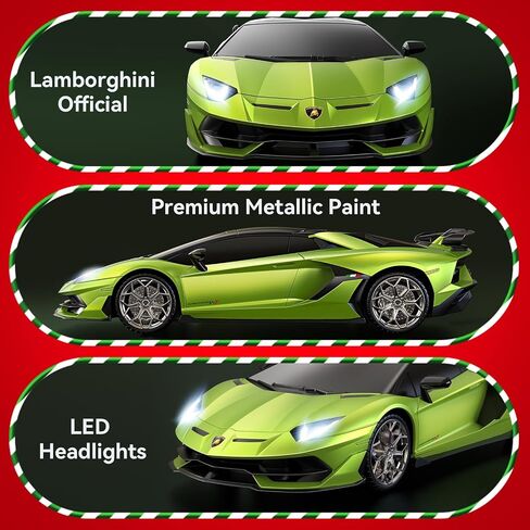 AEROQUEST 1:16 Lamborghini Remote Control Car （Green） in Saudi Arabia