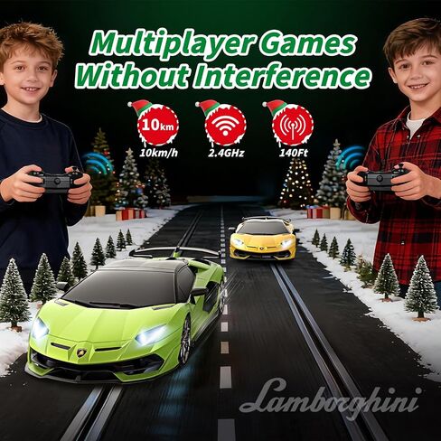 AEROQUEST 1:16 Lamborghini Remote Control Car （Green） in Saudi Arabia