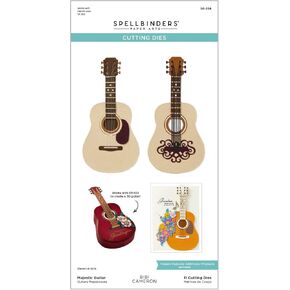 يموت Spellbinders S6-254 جيتار مهيب محفور من مجموعة النوتات الموسيقية بيبي من بيبي كاميرون in Kuwait