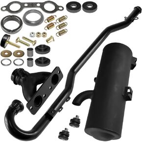 قطع غيار Powersports لمجموعة أنابيب رأس كاتم صوت العادم مع أجهزة لـ Polaris Sportsman 700 EFI 06-07 Mod-C33C-21974 in Kuwait