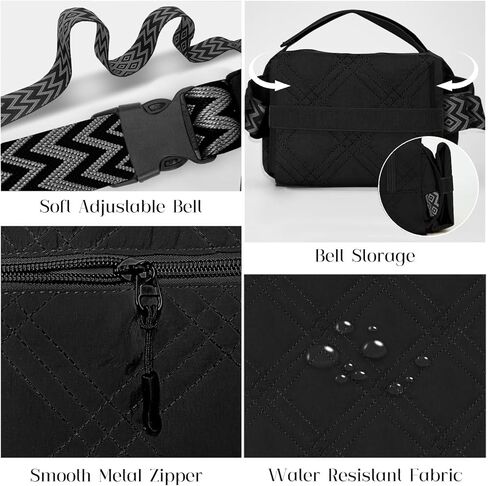 حقيبة حفاضات صغيرة من برينت مع وسادة تغيير محمولة، حقيبة حفاضات تمر بالجسم مع جيب مناديل، حقيبة خصر نسائية للسفر، حقيبة حفاضات لعربة الأطفال، بني in Kuwait