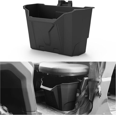 A & UTV PRO Driver Under Seat Storage Box for 2016-2025 Can Am Defender Max HD10 HD9 HD8 HD6 HD5 Accessories Removable Tool Box Organizer Replace OEM #715003399 in Saudi Arabia