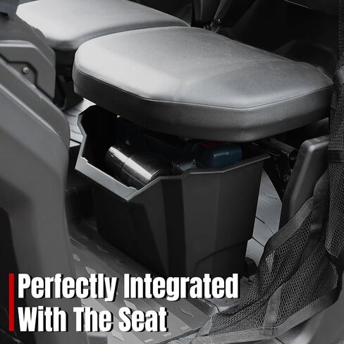 A & UTV PRO Driver Under Seat Storage Box for 2016-2025 Can Am Defender Max HD10 HD9 HD8 HD6 HD5 Accessories Removable Tool Box Organizer Replace OEM #715003399 in Saudi Arabia