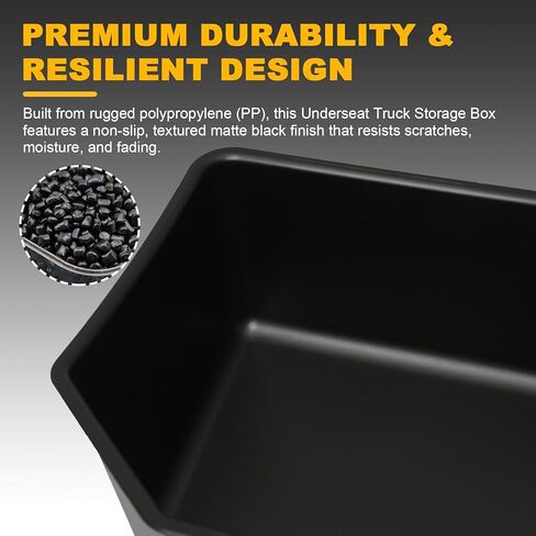 PENSUN Detachable Upgraded Underseat Storage Box Fit For Ford F150 SuperCrew Crew Cab 2015 2016 2017 2018 2019 2020 2021 2022 2023 2024 2025 in Saudi Arabia